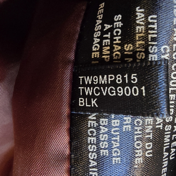 Tommy Hilfiger Quilted Lined Long Belted Coat w/Hood Streetwear Preppy - Picture 9 of 11